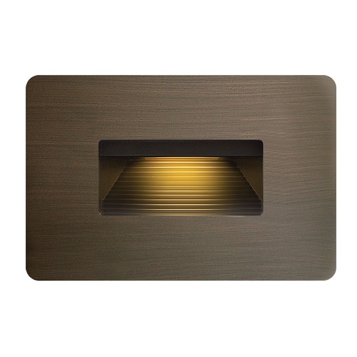 Hinkley Luna 4.50-Inch Wide Bronze LED Recessed Step Light by Hinkley Lighting 58508MZ