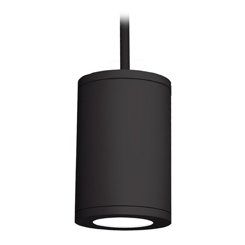 WAC Lighting 8-Inch Black LED Tube Architectural Pendant 3500K 4005LM by WAC Lighting DS-PD08-N35-BK