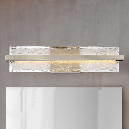 Quoizel Lighting Glacial 22-Inch LED Vanity Light in Brushed Nickel by Quoizel Lighting PCGL8522BN