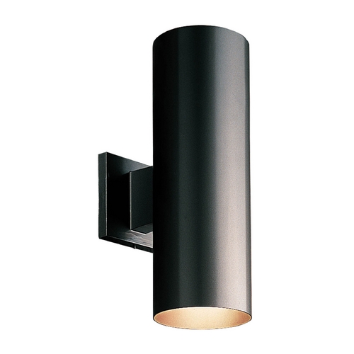Progress Lighting Cylinder Black Outdoor Wall Light by Progress Lighting P5675-31