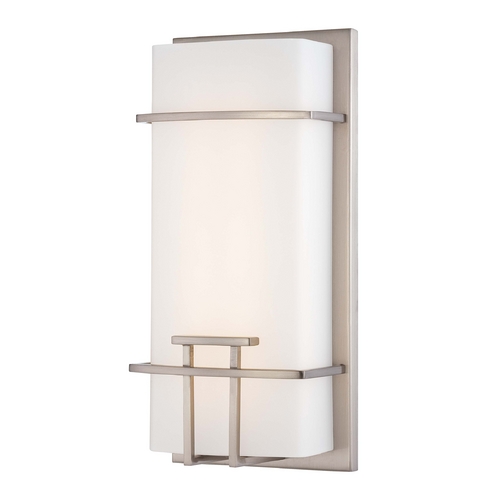 George Kovacs Lighting LED Sconce in Brushed Nickel by George Kovacs P465-084-L
