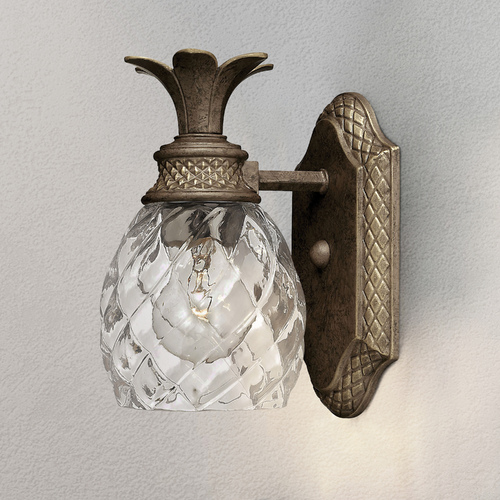 Hinkley Plantation 8.75-Inch Wall Sconce in Pearl Bronze by Hinkley Lighting 5310PZ