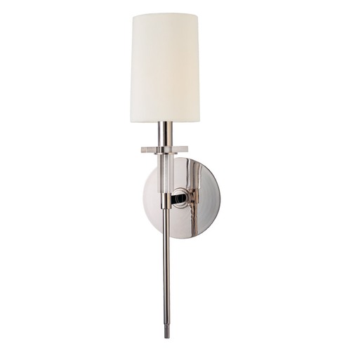 Hudson Valley Lighting Amherst Wall Sconce in Polished Nickel by Hudson Valley Lighting 8511-PN