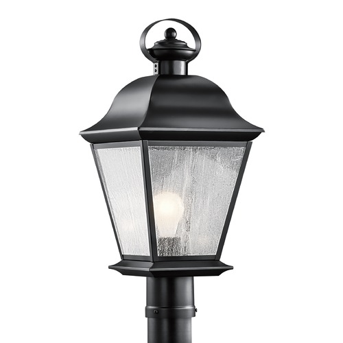 Kichler Lighting Mount Vernon 20.75-Inch Post Light in Black by Kichler Lighting 9909BK