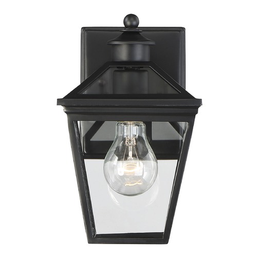 Savoy House Ellijay 9.75-Inch Outdoor Wall Light in Black by Savoy House 5-140-BK