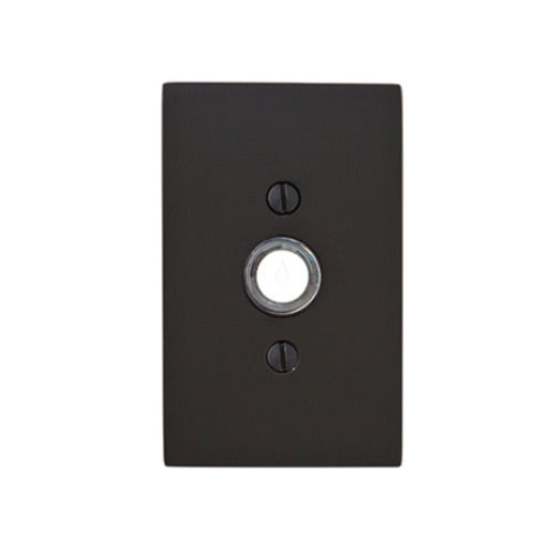 Emtek Hardware Emtek Hardware Oil Rubbed Bronze Doorbell Button 2460-US10B