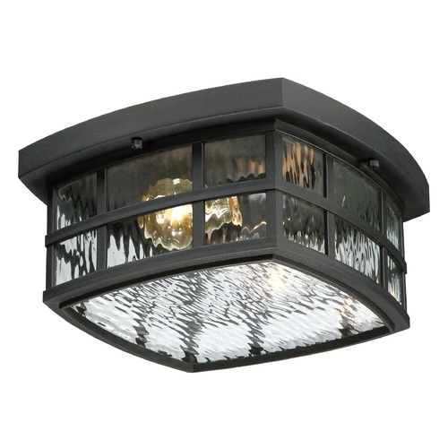 Quoizel Lighting Stonington Mystic Black Close-To-Ceiling Light by Quoizel Lighting SNN1612K