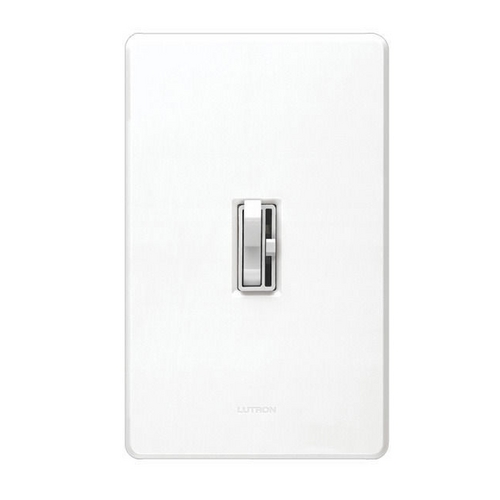 Lutron Dimmer Controls Ariadni CL Preset Toggle LED Dimmer in White AYCL-153P-WH