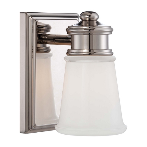 Minka Lavery Sconce Wall Light with Clear Glass in Polished Nickel by Minka Lavery 4531-613