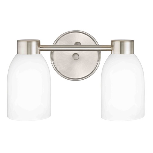 Design Classics Lighting Aon Fuse Satin Nickel Bathroom Light 1802-09 GL1028D