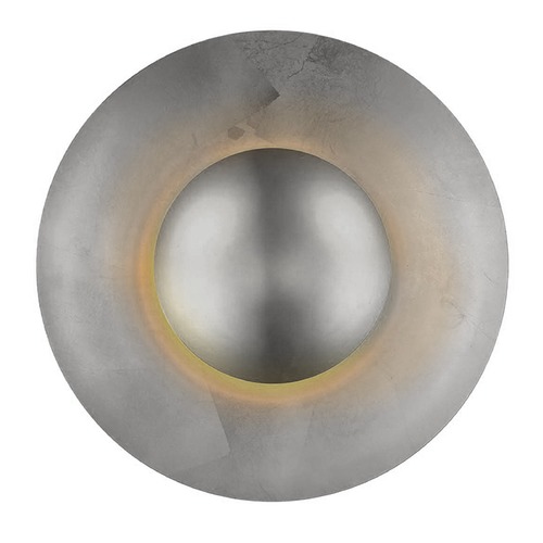 Modern Forms by WAC Lighting Blaze 18-Inch Wall Sconce in Silver Leaf & Polished Nickel by Modern Forms WS-30618-SL
