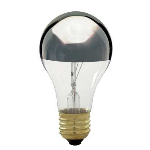Satco Lighting 60W A19 Silver Bowl Light Bulb by Satco Lighting S3955