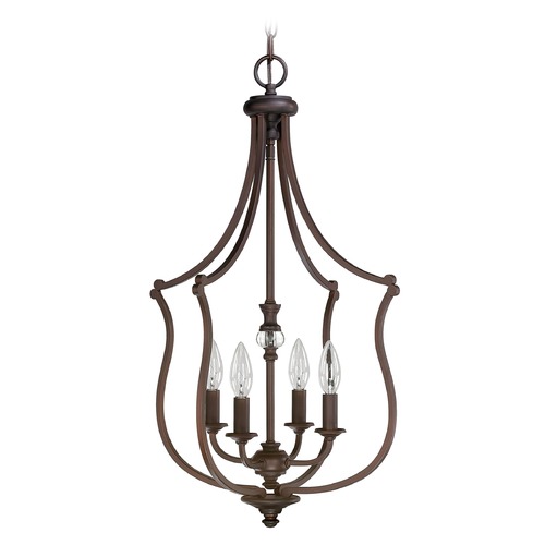 Capital Lighting Leigh 16-Inch Lantern in Burnished Bronze by Capital Lighting 4705BB