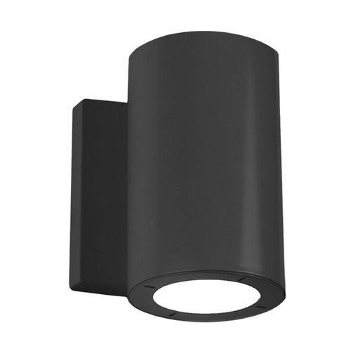 Modern Forms by WAC Lighting Vessel 5.60-Inch LED Outdoor Wall Light in Black by Modern Forms WS-W9101-BK