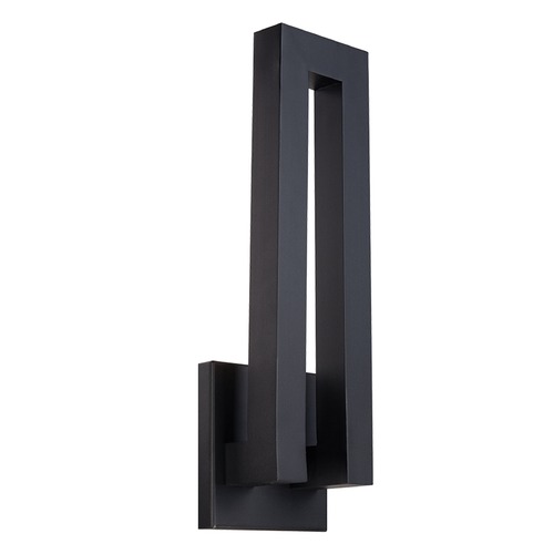 Modern Forms by WAC Lighting Forq 24-Inch LED Outdoor Wall Light in Black by Modern Forms WS-W1724-BK