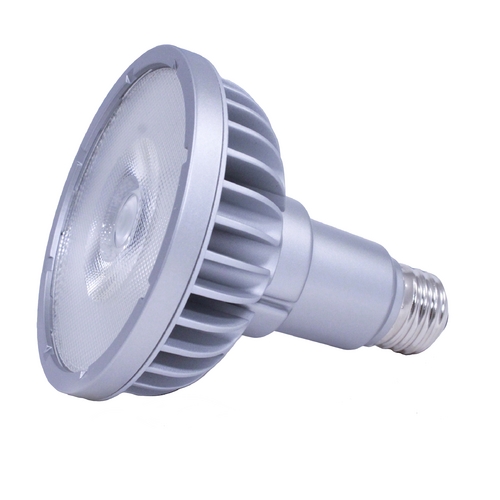 Soraa 18.5W Medium Base LED Bulb PAR38 Narrow Spot 9 Degree Beam Spread 930LM 2700K Dimmable SP38-18-09D-927-03
