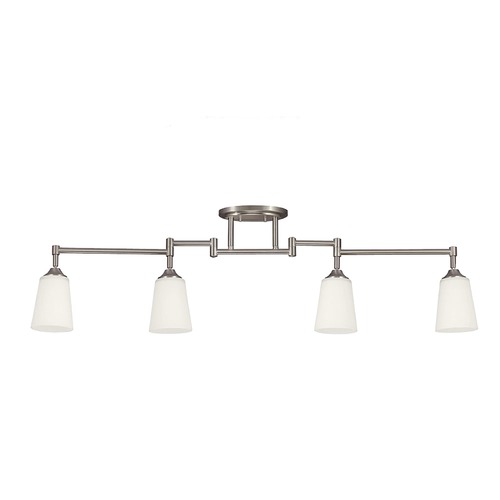 Generation Lighting 48-Inch Directional Track in Brushed Nickel by Generation Lighting 2530404-962
