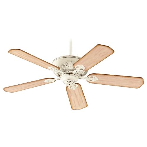 Quorum Lighting Chateaux Persian White Ceiling Fan Without Light by Quorum Lighting 78525-70