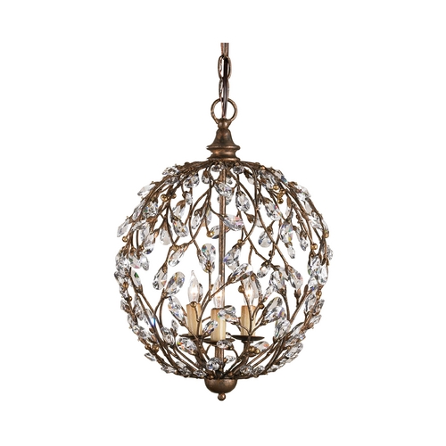 Currey and Company Lighting Pendant Light in Cupertino Finish 9652