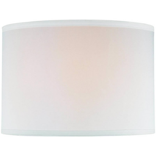Lite Source Lighting Off-White Drum Lamp Shade with Spider Assembly by Lite Source Lighting CH1152-16OFF/WH
