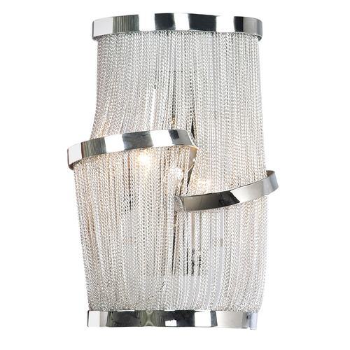 Avenue Lighting Mulholland Drive Polished Nickel Sconce by Avenue Lighting HF1404-CH