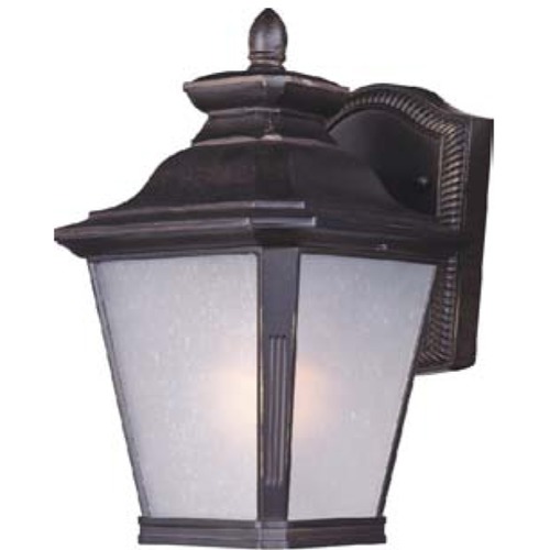 Maxim Lighting Frosted Seeded Glass LED Outdoor Wall Light Bronze by Maxim Lighting 51123FSBZ