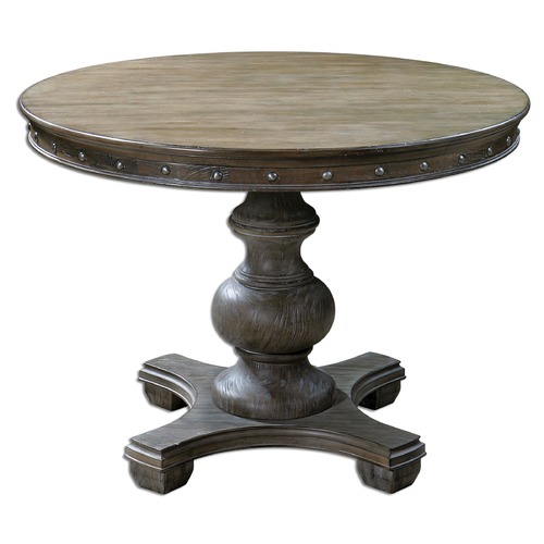 Uttermost Lighting Uttermost Sylvana Wood Round Table 24390