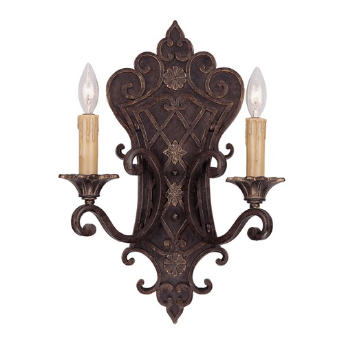 Savoy House Southerby 2-Light Wall Sconce in Florencian Bronze by Savoy House 9-0159-2-76