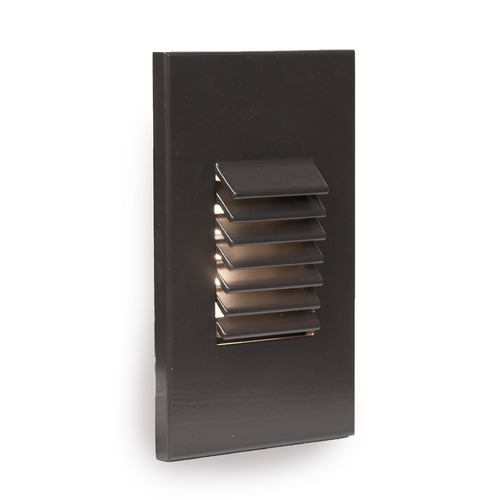 WAC Lighting LED Low Voltage Vertical Louvered Step & Wall Light by WAC Lighting 4061-30BZ