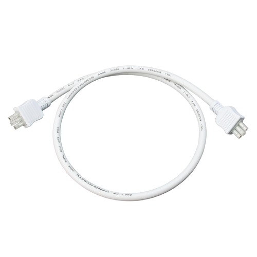 Generation Lighting 18-Inch Connector Cord in White by Generation Lighting 95223S-15
