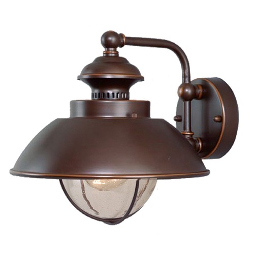 Vaxcel Lighting Seeded Glass Outdoor Wall Light Bronze by Vaxcel Lighting OW21501BBZ