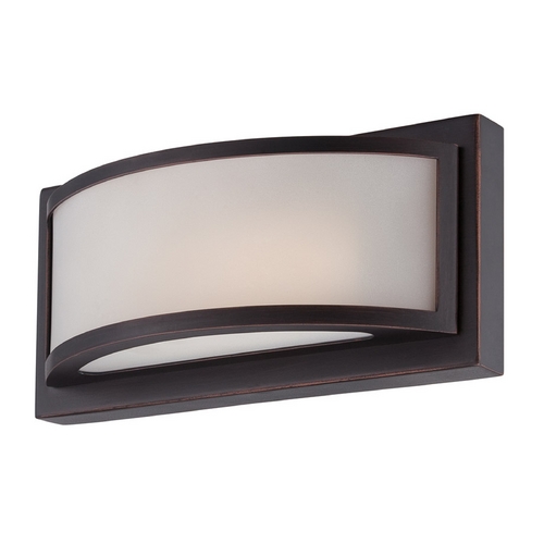 Nuvo Lighting Modern LED Sconce Wall Light in Georgetown Bronze by Nuvo Lighting 62/314