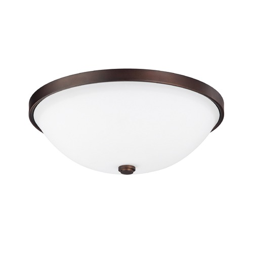 Capital Lighting Perkins 12.50-Inch Flush Mount in Burnished Bronze by Capital Lighting 2323BB-SW
