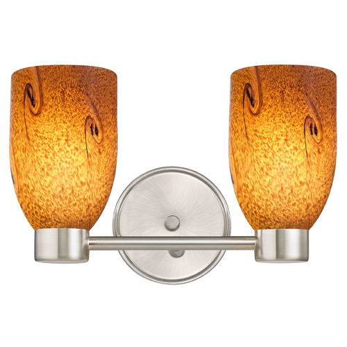 Design Classics Lighting Aon Fuse Satin Nickel Bathroom Light 1802-09 GL1001D