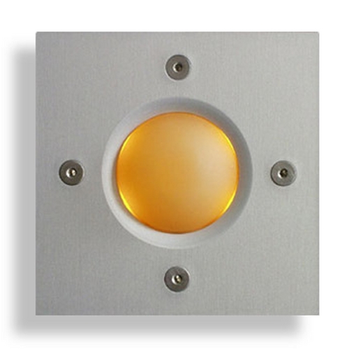 Spore Square Doorbell Button with Orange by Spore Doorbells DBS-A