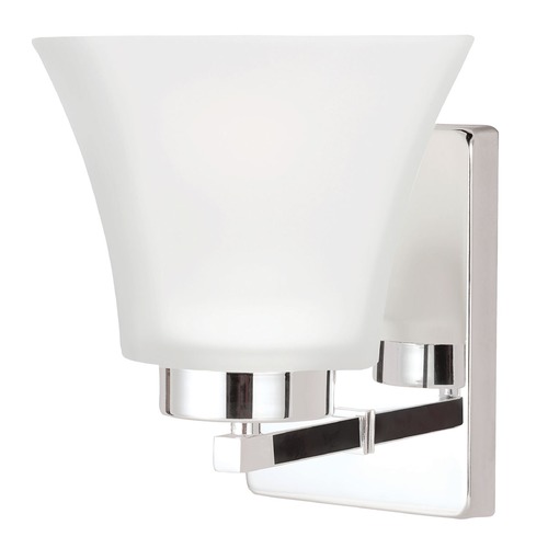 Generation Lighting Bayfield Sconce in Chrome by Generation Lighting 4111601-05