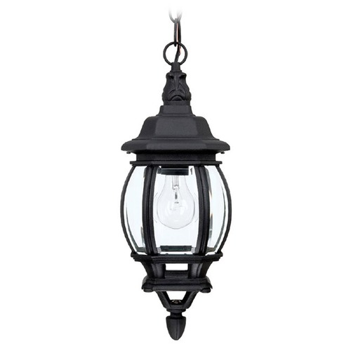 Capital Lighting French Country Black Outdoor Hanging Light by Capital Lighting 9868BK