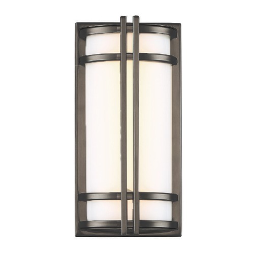 Modern Forms by WAC Lighting Skyscraper 12-Inch LED Wall Light in Bronze by Modern Forms WS-W68612-BZ