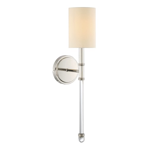 Savoy House Fremont Polished Nickel Sconce by Savoy House 9-101-1-109