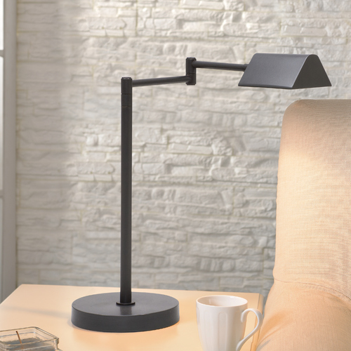 House of Troy Lighting Delta Oil Rubbed Bronze LED Swing-Arm Lamp by House of Troy Lighting D150-OB