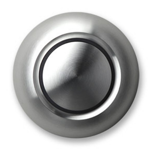 Spore True Non-Illuminated Doorbell Button in Aluminum by Spore Doorbells TDB-N-AL