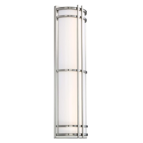 Modern Forms by WAC Lighting Skyscraper 27-Inch LED Wall Light in Stainless Steel by Modern Forms WS-W68627-SS