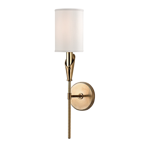 Hudson Valley Lighting Tate Wall Sconce in Aged Brass by Hudson Valley Lighting 1311-AGB