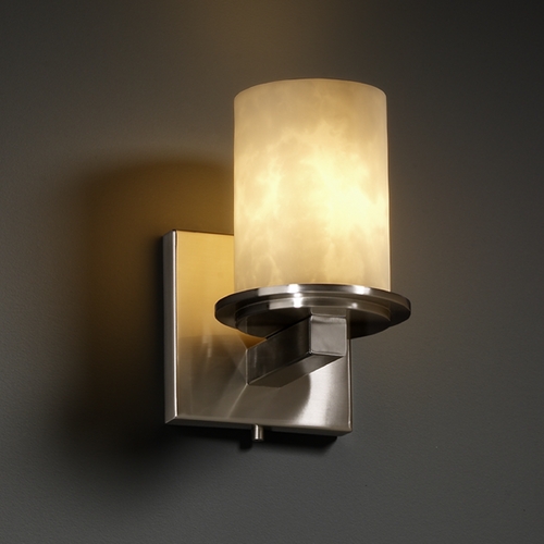 Justice Design Group Justice Design Group Clouds Collection Sconce CLD-8771-10-NCKL