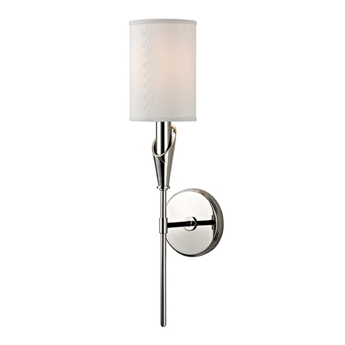 Hudson Valley Lighting Tate Wall Sconce in Polished Nickel by Hudson Valley Lighting 1311-PN