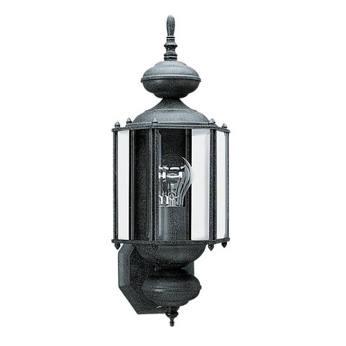 Generation Lighting Classico Outdoor Wall Light in Black by Generation Lighting 8510-12