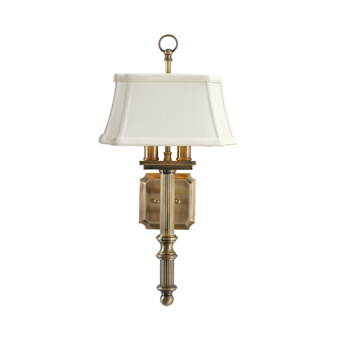House of Troy Lighting Traditional Sconce in Antique Brass by House of Troy Lighting WL616-AB