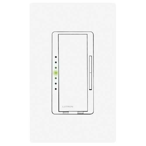 Lutron Dimmer Controls Maestro Digital Fade Magnetic Low-Voltage Dimmer in White 450W MALV-600H-WH