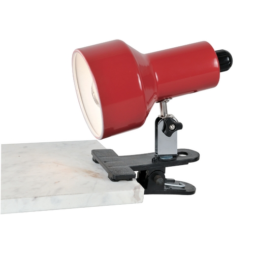 Lite Source Lighting Clip-On II Red Clip-On Lamp by Lite Source Lighting LS-114RED