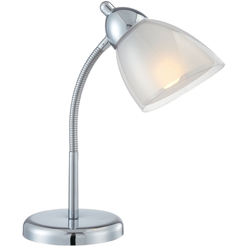 Lite Source Selika Decorative Desk Lamp LS-21614C/WHT